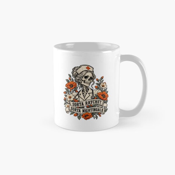 Item preview, Sorta Ratchet Sorta Nightingale Skeleton Nursing designed and sold by ArtDesignTp.