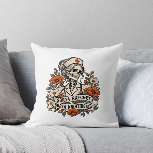 Item preview, Sorta Ratchet Sorta Nightingale Skeleton Nursing designed and sold by ArtDesignTp.