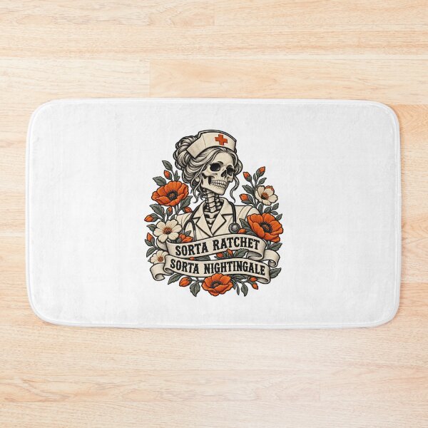 Item preview, Sorta Ratchet Sorta Nightingale Skeleton Nursing designed and sold by ArtDesignTp.