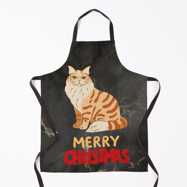 Item preview, Cute Maine Coon Cat Merry Christmas Holiday Art designed and sold by stormk10.