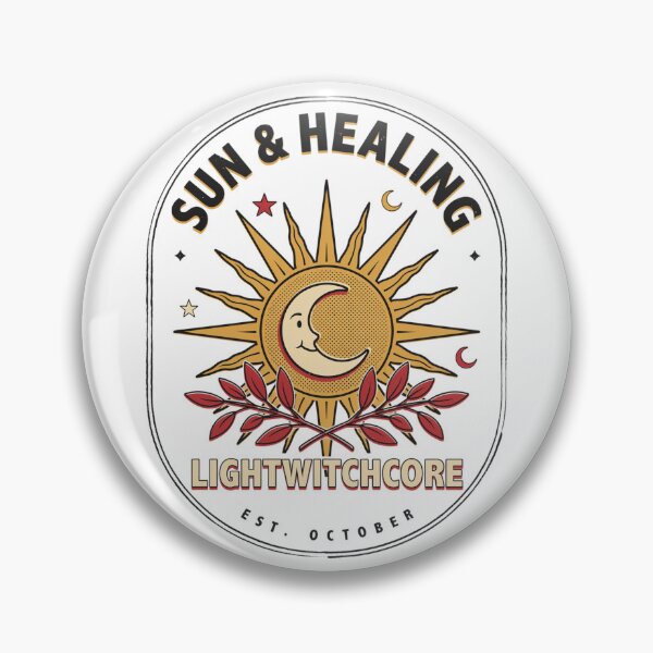 Item preview, Lightwitch Sun and Healing Halloween Design Graphic Tee v3 designed and sold by DarylWelsh2024.