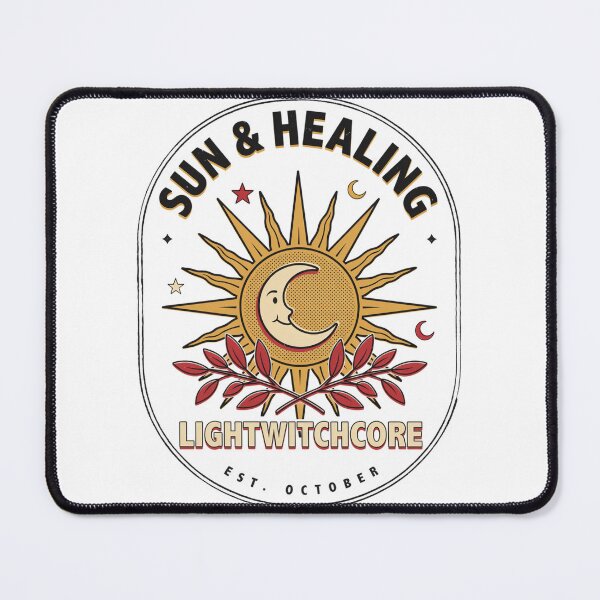 Item preview, Lightwitch Sun and Healing Halloween Design Graphic Tee v3 designed and sold by DarylWelsh2024.