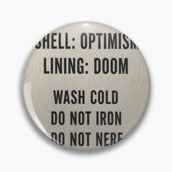 Item preview, Shell Optimism Lining Doom designed and sold by The Freedom Forge.