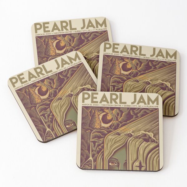 Item preview, Pearl Jam Original Custom Vintage Music Band Tee Unique Poster Wall Art designed and sold by Cool Robot Bro..