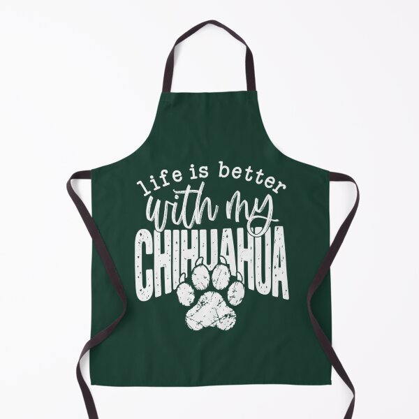 Item preview, Life Is Better With My Chihuahua Dog Lover Paw Print Art designed and sold by AmiGraph.