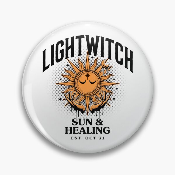 Item preview, Lightwitch Sun and Healing Halloween Design Graphic Tee v4 designed and sold by DarylWelsh2024.
