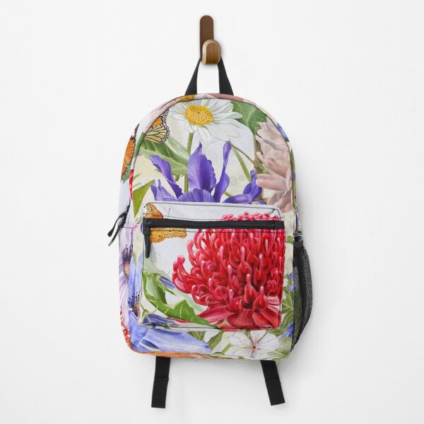 Item preview, Australian Waratah Garden Watercolour Flowers designed and sold by GabrielleStudio.