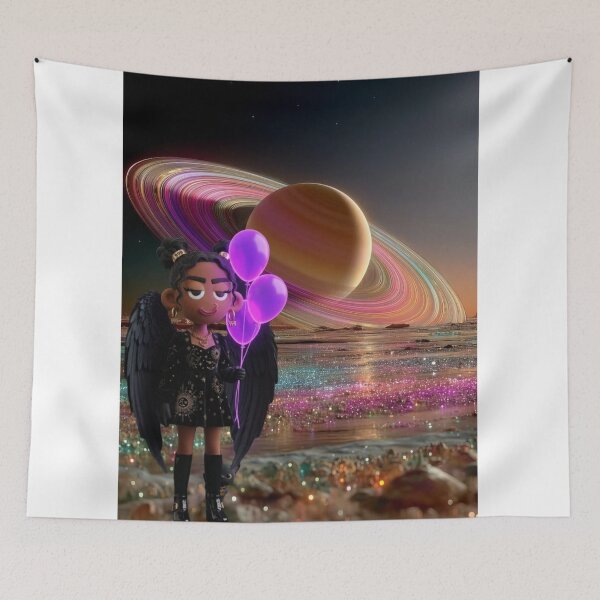 Item preview, Space Goth Angel Doll Magical Dream designed and sold by GorgezBoo.