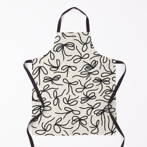Item preview, Ribbon Bows 02 | Black Christmas Bow Pattern on Cream designed and sold by MarleneCanto.