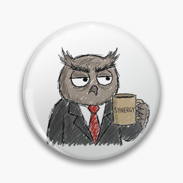 Item preview, Owl CEO | Funny Office Humor designed and sold by The Oakhaven Archive.
