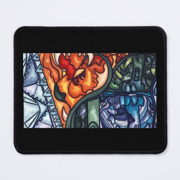 Item preview, Vibrant Abstract Monster Art designed and sold by elijbclaude.