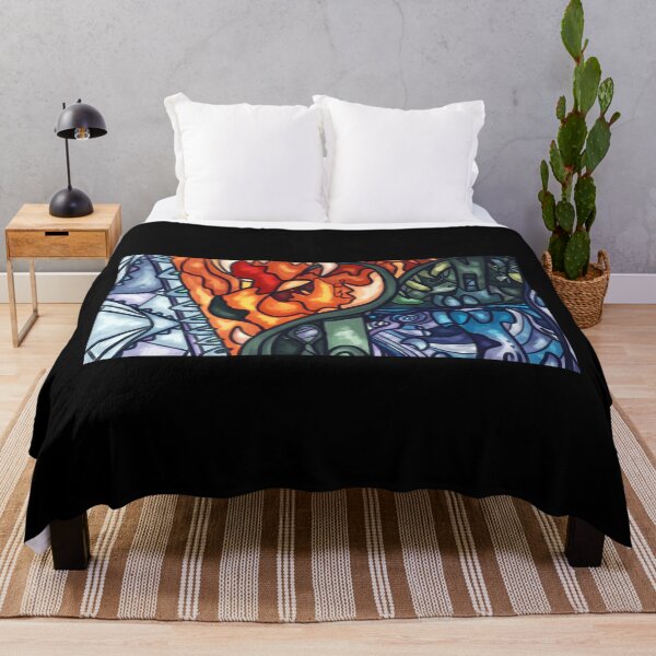 Item preview, Vibrant Abstract Monster Art designed and sold by elijbclaude.