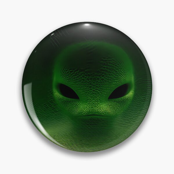 Item preview, Glowing Green Alien Textured Extraterrestrial Art designed and sold by Lunat1kk.