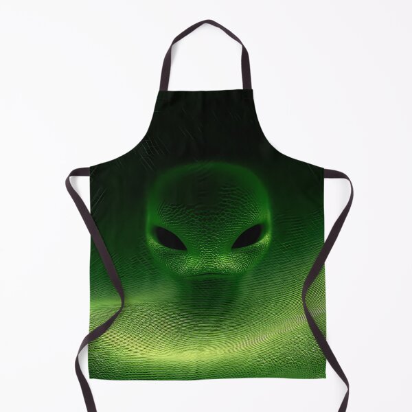 Item preview, Glowing Green Alien Textured Extraterrestrial Art designed and sold by Lunat1kk.
