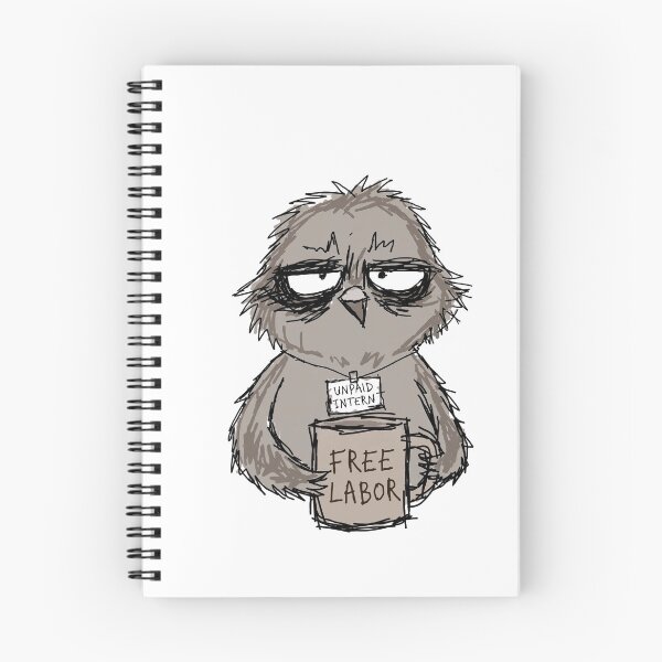 Item preview, Pigeon Unpaid Intern | Funny Office Humor designed and sold by The Oakhaven Archive.