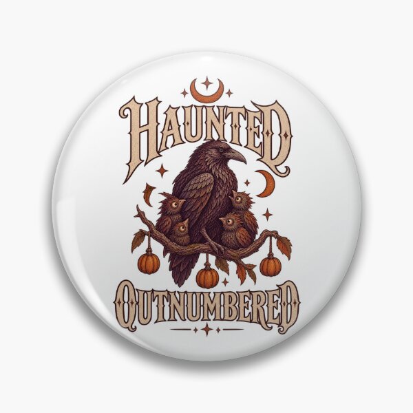Item preview, Haunted and Outnumbered designed and sold by LuveraxArt.