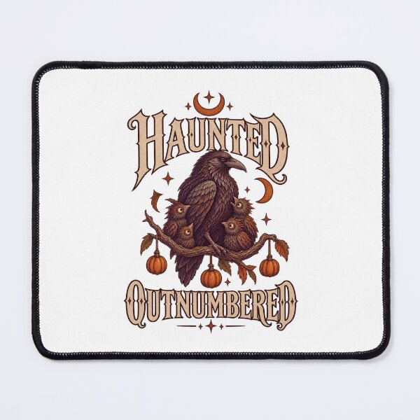 Item preview, Haunted and Outnumbered designed and sold by LuveraxArt.