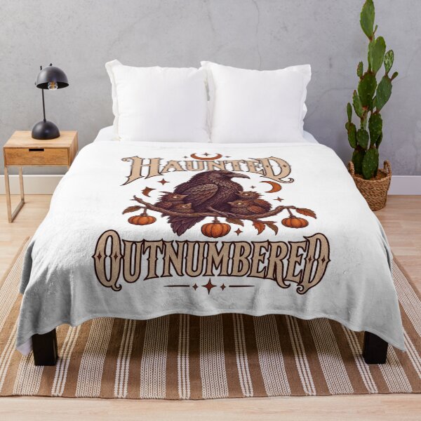 Item preview, Haunted and Outnumbered designed and sold by LuveraxArt.