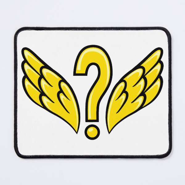 Item preview, Winged Question designed and sold by BadAppleGraphic.