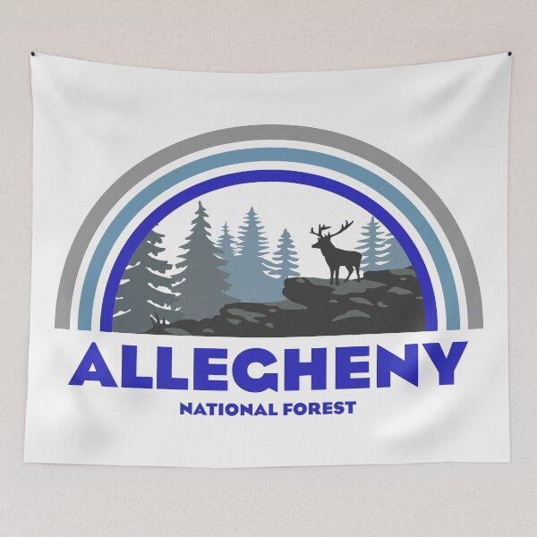 Item preview, Allegheny National Forest Rainbow Deer designed and sold by Esskay Designs.