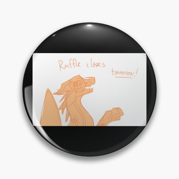 Item preview, Playful Dragon Reminder for Raffle Closing designed and sold by elijbclaude.