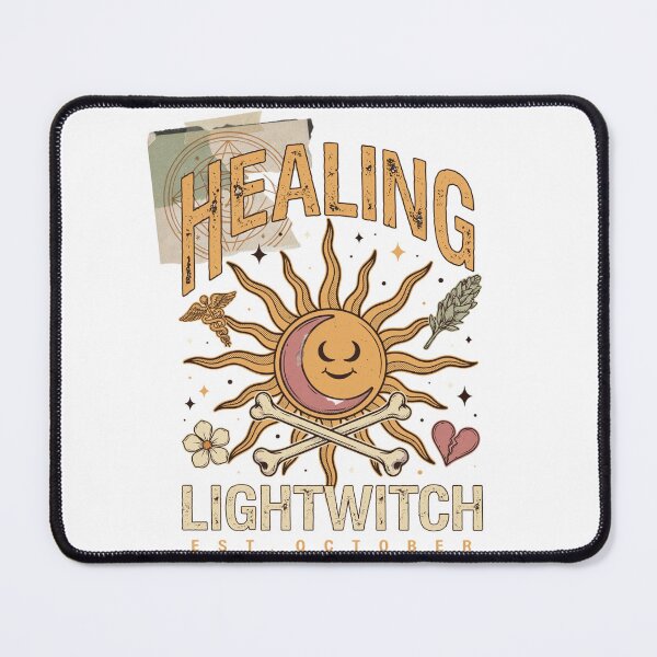 Item preview, Lightwitch Sun and Healing Halloween Design Graphic Tee v7 designed and sold by DarylWelsh2024.