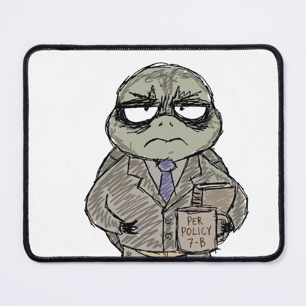 Item preview, Turtle Compliance Officer | Funny Office Humor designed and sold by The Oakhaven Archive.