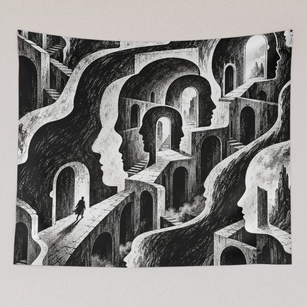 Item preview, Humanity Is a Door – Labyrinth of Human Paths designed and sold by SVox.