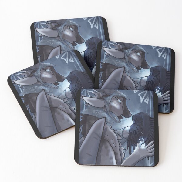 Item preview, Mystical Creature with Raven Illustration designed and sold by elijbclaude.