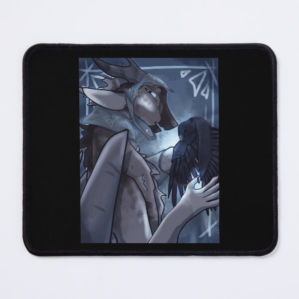 Item preview, Mystical Creature with Raven Illustration designed and sold by elijbclaude.