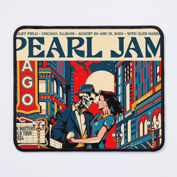 Item preview, Pearl Jam Original Custom Vintage Music Band Tee Unique Poster Wall Art designed and sold by Cool Robot Bro..