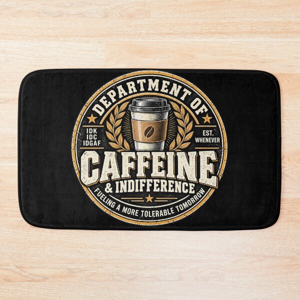 Item preview, Department of Caffeine & Indifference designed and sold by chamlogic.