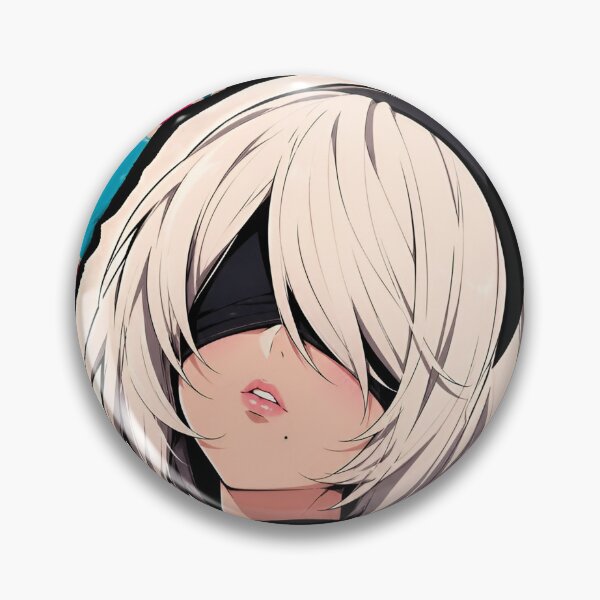 Item preview, White Haired Masked Warrior – Gothic Anime Girl Pop Art Collage designed and sold by Dyan4.