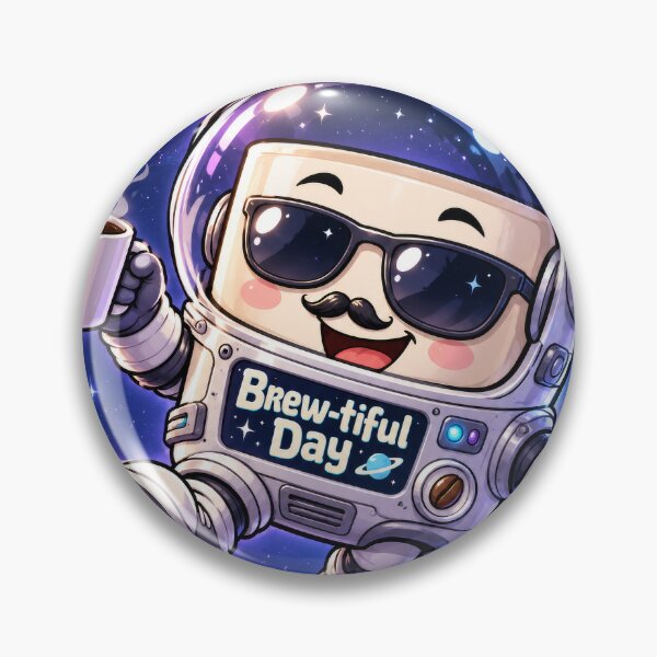 Item preview, Brew-tiful Day Astronaut Coffee Mug designed and sold by The-Library.