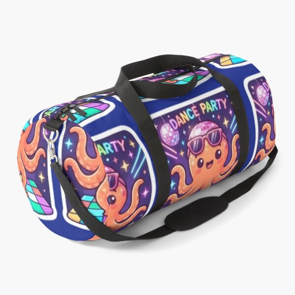 Item preview, Octopus wearing glasses on the dance floor designed and sold by Azurart2.