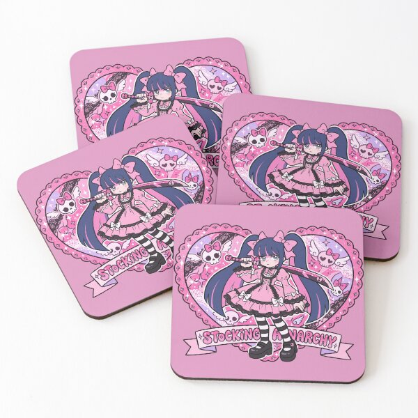 Item preview, Stocking Anarchy Pink Lolita in Heart designed and sold by Magimel.
