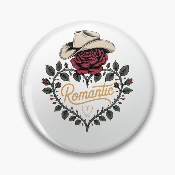 Item preview, romantic rose cowboy hat heart wreath vintage western love aesthetic designed and sold by DariaOltes.