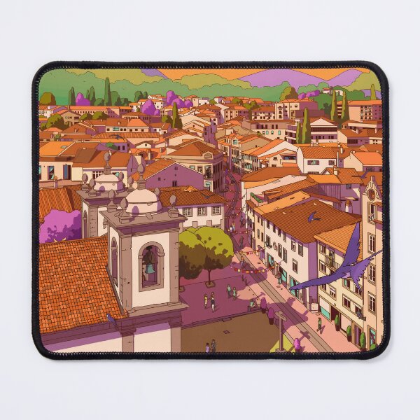 Item preview, Rooftops at Sunset designed and sold by Kelly-Artist.