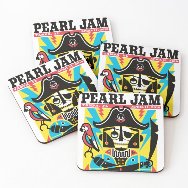 Item preview, Pearl Jam Original Custom Vintage Music Band Tee Unique Poster Wall Art designed and sold by Cool Robot Bro..