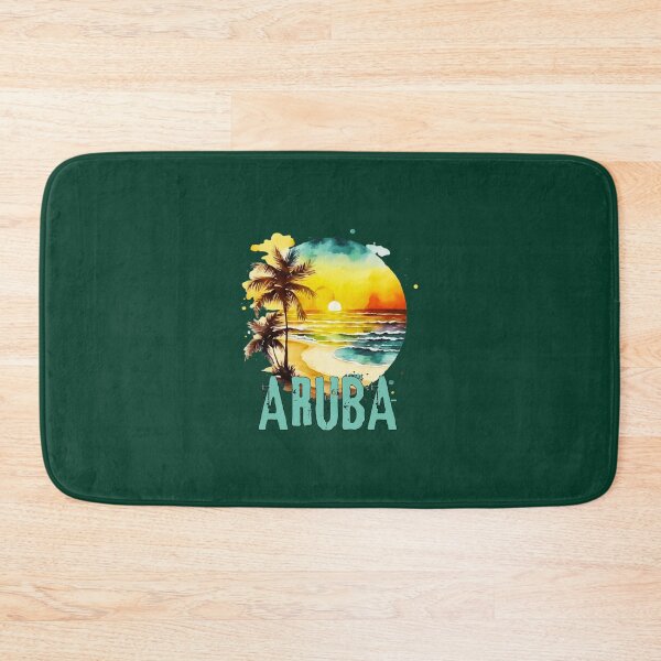 Item preview, ARUBA - Aruba Vintage Sunset, Aruba Sunrise, Beach Lifestyle, Spring Break, Tropical Vacation Classi designed and sold by BarelyCoolShop.