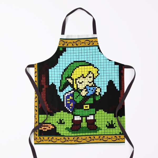 Item preview, Link Playing Ocarina designed and sold by FreakNRetro.