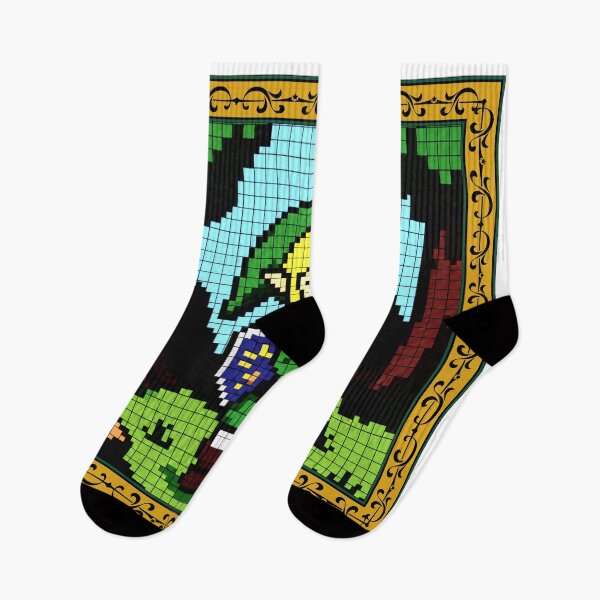Item preview, Link Playing Ocarina designed and sold by FreakNRetro.