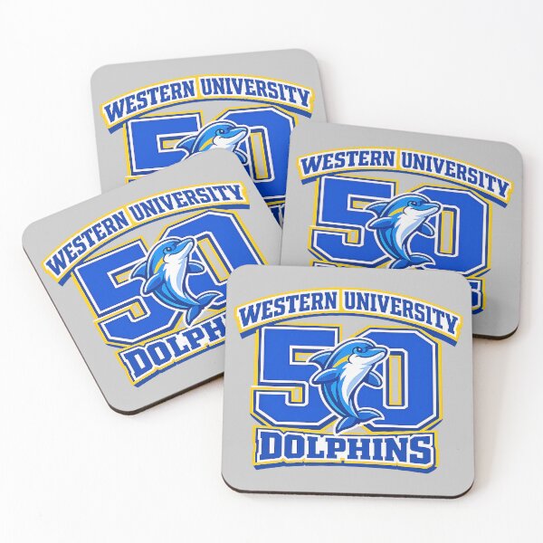 Item preview, Western University Dolphins designed and sold by Omaha Jones T-Shirts and More.