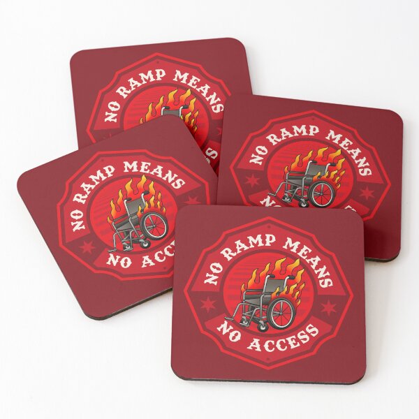 Item preview, No Ramp Means No Access - Accessibility Awareness designed and sold by Picket Club.