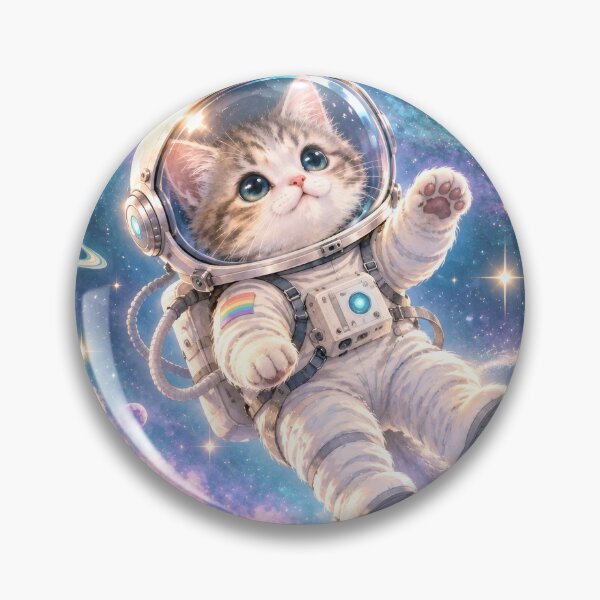 Item preview, Cosmic Kitten Exploring the Galaxy designed and sold by The-Library.