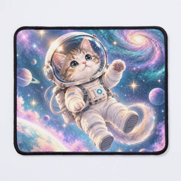 Item preview, Cosmic Kitten Exploring the Galaxy designed and sold by The-Library.