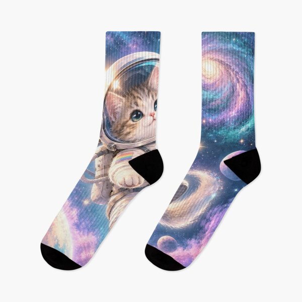 Item preview, Cosmic Kitten Exploring the Galaxy designed and sold by The-Library.