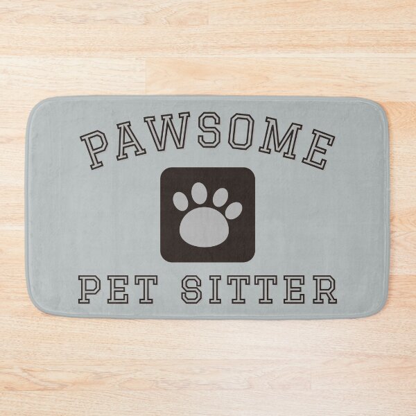 Item preview, Pawsome Pet Sitter, Cat dog Nanny, Gift for Pet Sitter, Love Cats Dogs Animals designed and sold by Forevermore.