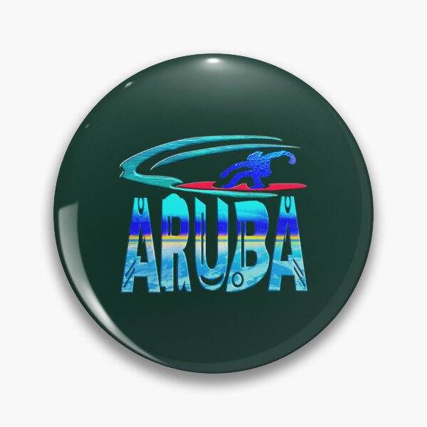 Item preview, ARUBA - A JOYFUL ISLAND - A SURFER_S PARADISE designed and sold by BarelyCoolShop.