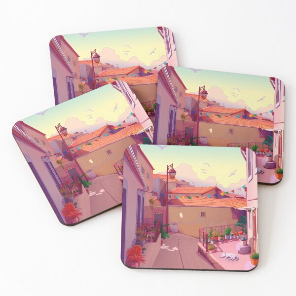 Item preview, Afternoon in the Courtyard designed and sold by Kelly-Artist.